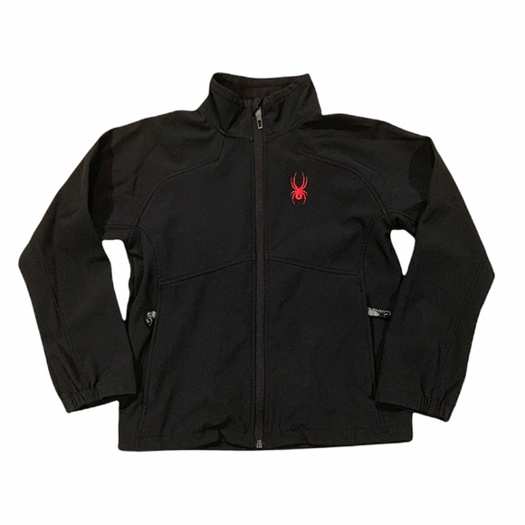Spyder Other - Spyder Kids Black Full Zip Core Jacket